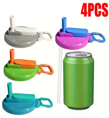 Mini Pokrywka do Puszek ze Słomką